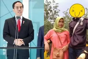Bak pinang dibelah dua, pria ini mirip banget dengan Presiden Jokowi