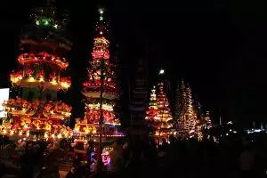 Pertama muncul 33 tahun lalu, ritual tabot kembali digelar di Bengkulu