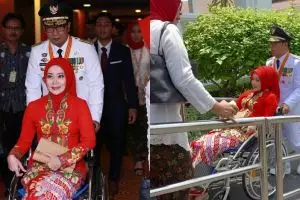 9 Potret dedikasi Atalia sebagai istri Gubernur Jabar ini banjir doa