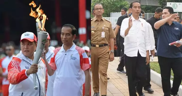 Jadi ketua timses pilpres, ini 8 potret akrab Erick Thohir dan Jokowi
