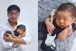 Baru lahir, begini 6 pemotretan baby Geva putra Sammy Simorangkir