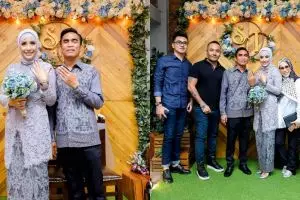 10 Momen bahagia acara tunangan Shinta Bachir, dilamar anggota DPRD