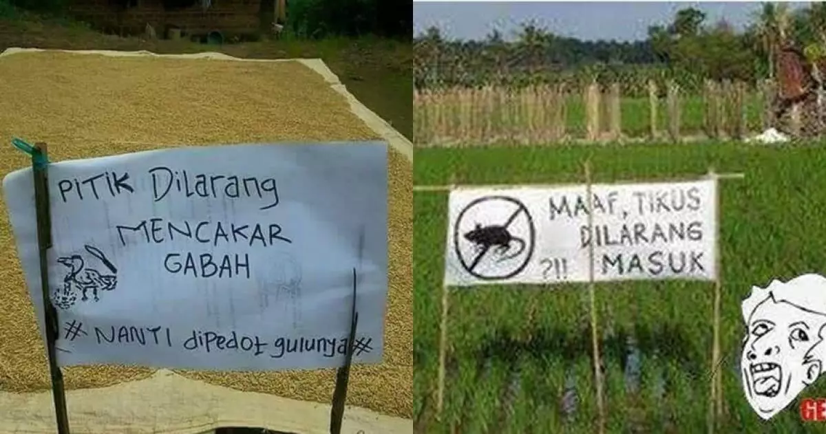 10 Papan peringatan ini konyolnya bikin tepuk jidat terus-terusan