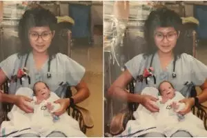 Tak terduga, wanita ini bertemu dengan bayi yang dirawat 28 tahun lalu