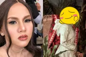 Tampil berhijab di pemotretan, penampilan mantan istri Aming manglingi