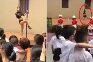 Miris, sekolah ini tampilkan penari striptis di depan anak-anak TK