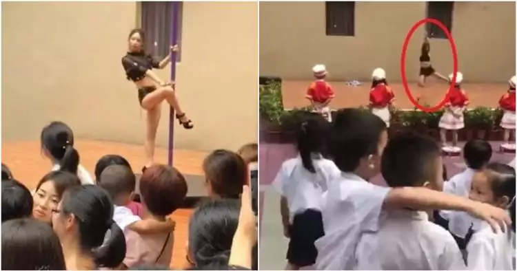Miris, sekolah ini tampilkan penari striptis di depan anak-anak TK