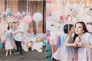 8 Momen manis ulang tahun Nastusha ke-2, dandan ala kucing imut