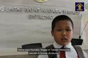 Kisah bocah SD lintasi 2 negara tiap hari untuk sekolah, salut banget
