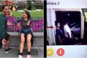 Sadar ayahnya pasang CCTV, cewek ini lakukan hal unik bareng pacarnya