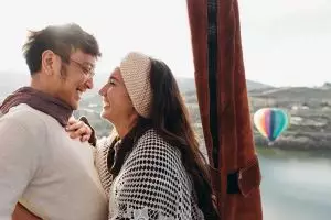 10 Potret manis bulan madu Nadine & Dimas Anggara, so sweet abis