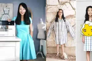 Ibu ini rombak 15 baju lawas jadi lebih modis & kekinian, kreatif abis