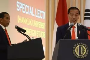 Cerita mahasiswi Hankuk soal kuliah umum Jokowi pakai Bahasa Indonesia