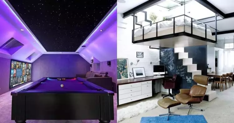 10 Desain ruangan unik ini bikin tampilan rumah kamu antimainstream