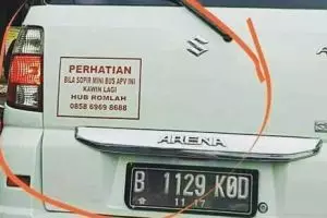 11 Tulisan soal emak-emak di kendaraan ini pesannya buat cengar-cengir