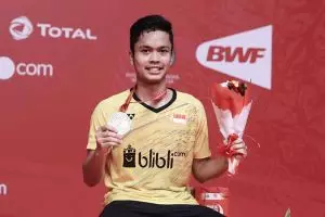 Dapat kartu kuning di Jepang terbuka, reaksi Ginting ini bikin salut