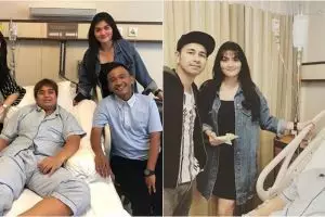 5 Momen para seleb jenguk Billy Syahputra, berikan dukungan
