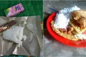 9 Potret menu makanan ngawur ala orang Indonesia bikin ngakak 