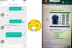 7 Chat penjual dan pembeli online shop ini kocak, sama-sama ngeyel
