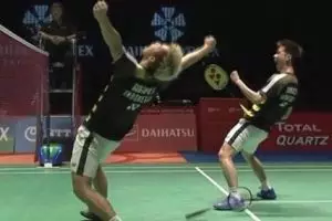 Libas pasangan China, Marcus/Kevin rebut juara Japan Open 2018 