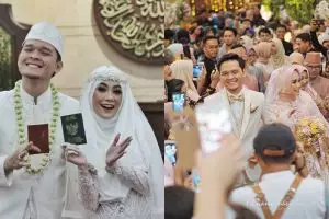 Berlangsung hikmat, ini 10 momen pernikahan Anisa eks Cherrybelle