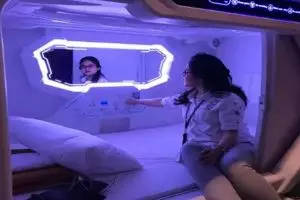 Ini penampakan hotel kapsul di Bandara Soekarno-Hatta, mirip di Jepang