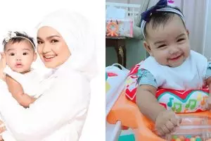 Gemesin abis, ini 10 tingkah lucu Siti Aafiyah putri Siti Nurhaliza