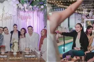 10 Momen kejutan ulang tahun Luna Maya dari sahabatnya, bikin terharu