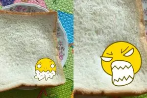 Mau makan roti, pria ini temukan jejak tak terduga yang bikin kesel