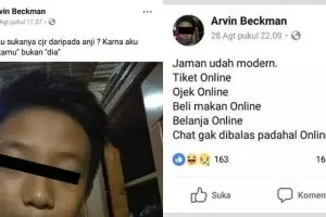 6 Status kepedean bocah SMP soal cinta ini bikin ngakak tepuk jidat