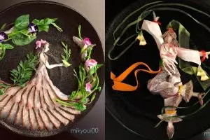 10 Karya dari irisan daging ikan ini hasilnya sungguh mengagumkan