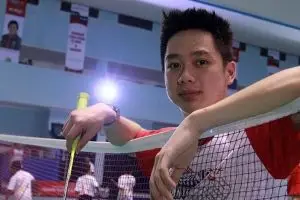 Status lawas di medsos jadi lelucon, begini reaksi gemes Kevin Sanjaya