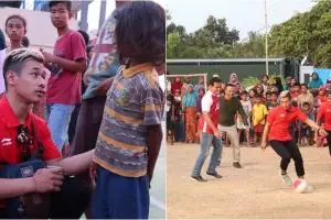 10 Momen atlet juara Asian Games bantu korban bencana di Lombok, salut