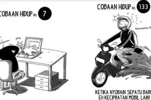 11 Nasib apes ini mungkin pernah menimpamu, awas jangan diketawain
