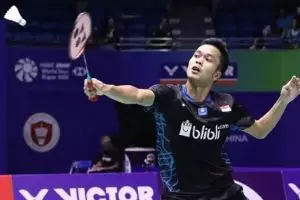 Fantastis, Ginting taklukkan juara olimpiade lewat pertarungan ketat