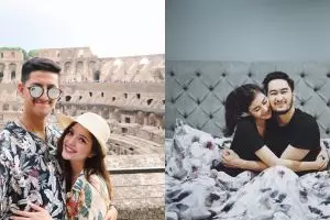 Momen pengantin baru, ini potret kemesraan 7 pasangan seleb Tanah Air