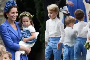 Jadi pengiring pengantin, ini 10 potret menggemaskan George & Charlott