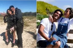 Jedar pamer skydiving sama Richard, tangan sang kekasih jadi sorotan