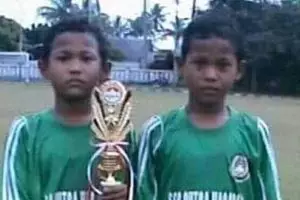 Dulu juara SSB, kini bocah kembar ini jadi andalan Timnas Indonesia