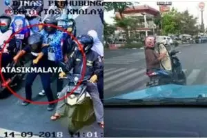 8 Tingkah konyol pengendara di lampu merah ini bikin geleng kepala