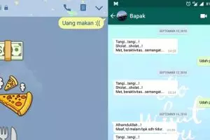 10 Chat konyol bapak dan anak ini kocaknya bikin kangen rumah