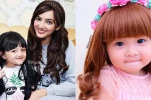 Gaya menggemaskan 5 anak seleb saat pakai wig, siapa favoritmu?