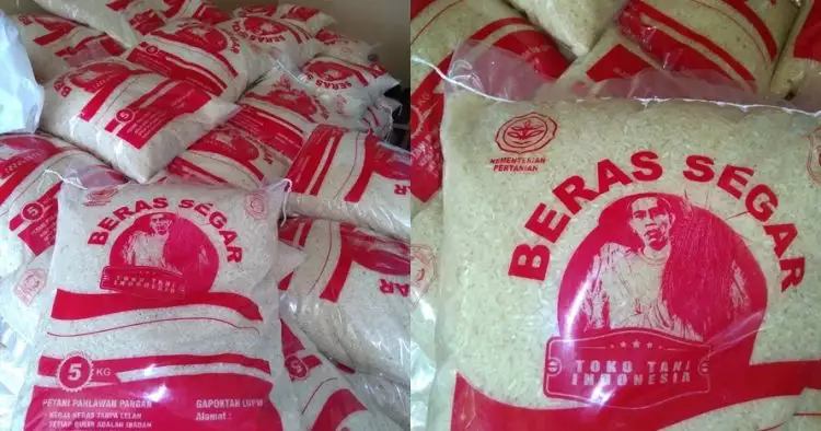 Viral bungkus beras Kementan bergambar mirip Jokowi, ini sosok aslinya