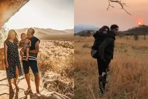 Adu gaya 4 pasangan seleb liburan di Afrika, mana paling kece?