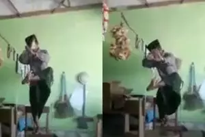 Pamer gerakan seni bela diri, pria ini justru alami kejadian apes