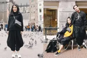 7 Foto liburan Tarra Budiman & istri di Belanda, rayakan hamil pertama