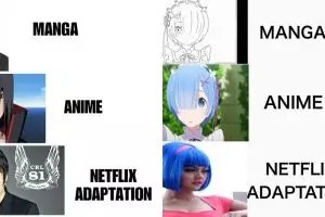 10 Meme adaptasi Netflix ala Indonesia, lucunya bikin senyum merekah