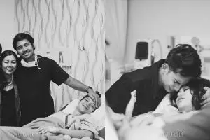 Momen 9 seleb temani istri melahirkan ini bukti suami siaga