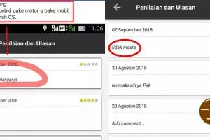 7 Alasan pelanggan ojek online ngasih bintang satu ini absurd banget