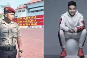 10 Gaya Umay Shahab pemeran polisi di film Pohon Terkenal